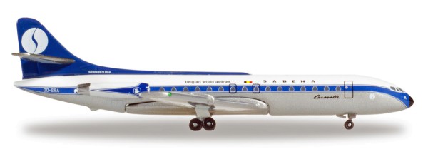 Herpa Wings 531672 - Sabena Sud Aviation Caravelle - OO-SRA - 1:500