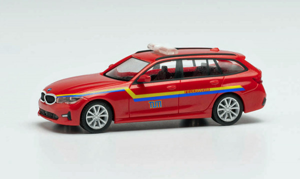 Herpa 096317 - BMW 3er Touring Feuerwehr TU München - 1:87