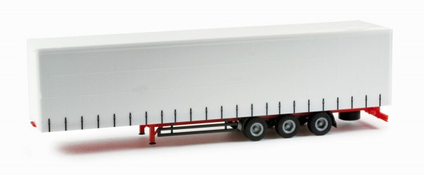 Herpa 075664 - Lowliner Gardinenplanenauflieger, 3a - 1:87