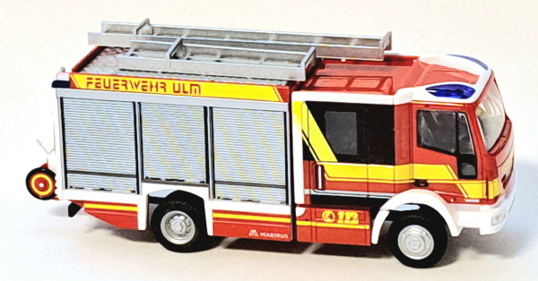 Rietze 68153 - Magirus HLF Team Cab Feuerwehr Ulm - 1:87