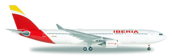 Herpa Wings 558624 - Iberia Airbus A330-200 &quot;Madrid, Heart of Spain&quot; - EC-MIL &quot;Oaxaca&quot; - 1:200