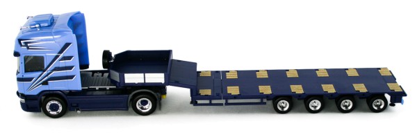 Herpa 934916 - Scania R 13 TL Semitieflade-Sattelzug "Schumacher" - 1:87