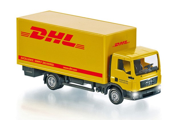 Wiking 077427 - Wiking Control87 - Koffer-Lkw (MAN TGL) Control87 - &quot;DHL&quot; - H0