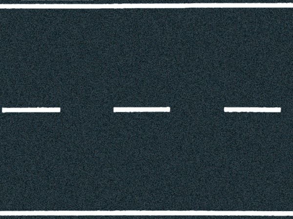 NOCH 60706 - Landstraße, Asphalt, 100 x 6,6 cm - H0