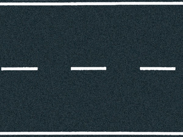 NOCH 60706 - Landstraße, Asphalt, 100 x 6,6 cm - H0