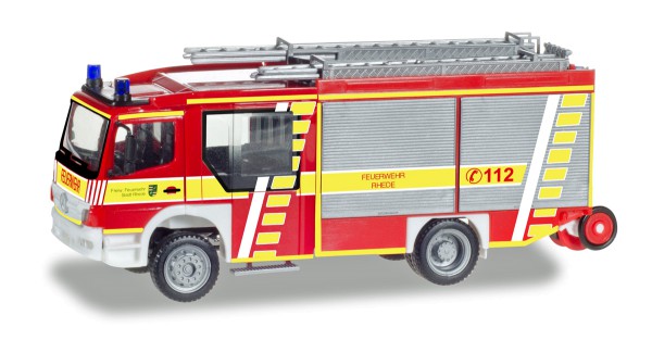 Herpa 093132 - Mercedes-Benz Atego Ziegler Z-Cab LF 20 "Feuerwehr Rhede" - 1:87