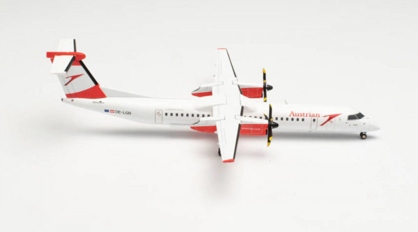 Herpa Wings 571975 - Austrian Airlines Bombardier Q400 (new colors) – OE-LGN “Gmunden” - 1:200