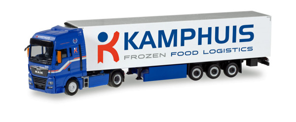 Herpa 311311 - MAN TGX XXL Kühlkoffer-Sattelzug &quot;Kamphuis&quot; (NL) - 1:87