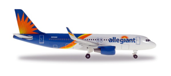 Herpa Wings 533140 - Allegiant Air Airbus A320 - N256NV - 1:500