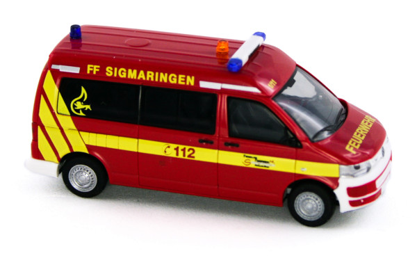 Rietze 53648 - Volkswagen T5 ´10 Feuerwehr Sigmaringen - 1:87