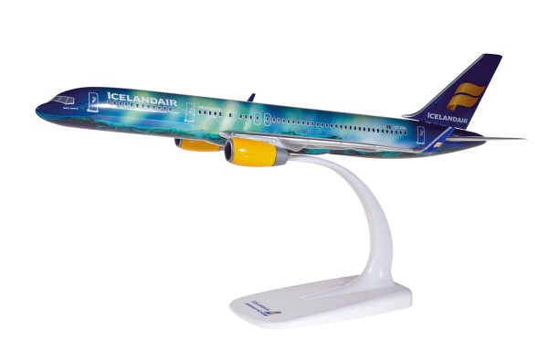 Herpa Wings 610735 - Icelandair Boeing 757-200 &quot;Hekla Aurora&quot; - 1:200 - Snap-Fit