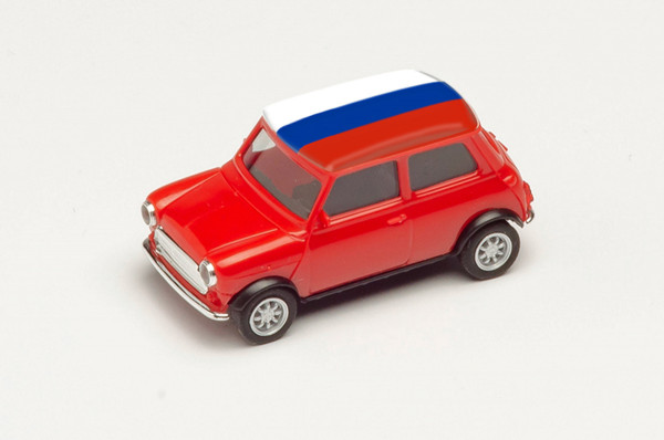 Herpa 420716 - Mini Cooper Europameisterschaft 2021, Russland - 1:87
