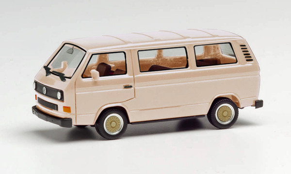 Herpa 420914-002 - VW T3 Bus mit BBS-Felgen, beige - 1:87