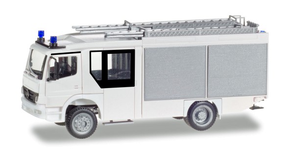 Herpa 012980 - Minikit: Mercedes-Benz Atego Ziegler Z-Cab LF 20, weiß - 1:87