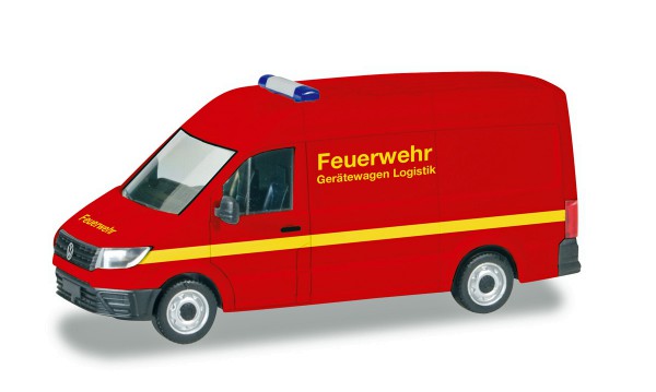 Herpa 093477 - VW Crafter Kasten Hochdach &quot;Feuerwehr&quot; - 1:87