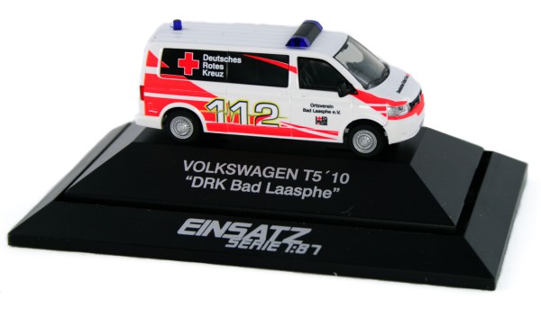 Rietze 53634 - Volkswagen T5 ´10 DRK Bad Laasphe - 1:87 - Einsatzserie