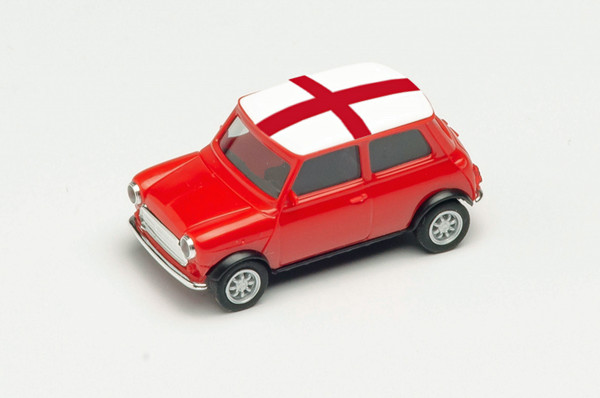 Herpa 420631 - Mini Cooper Europameisterschaft 2021, England - 1:87