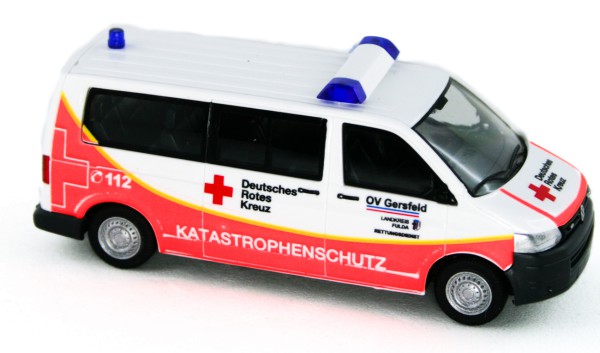 Rietze 53637 - Volkswagen T5 `10 Katastrophenschutz OV Gersfeld - 1:87
