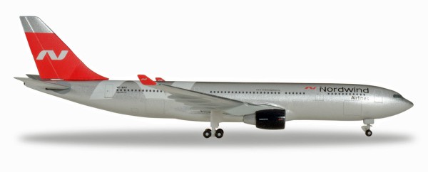 Herpa Wings 531771 - Nordwind Airlines Airbus A330-200 - VP-BYV - 1:500