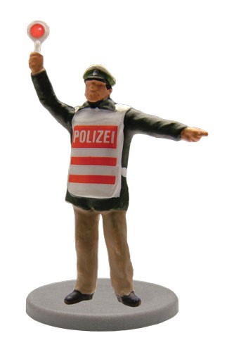 Viessmann 5018 - Polizist mit erhobener Leuchtkelle - H0