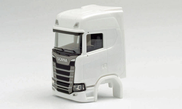 Herpa 085212 - Teileservice Fahrerhaus Scania CS mit kurzen Windleitblechen - 1:87