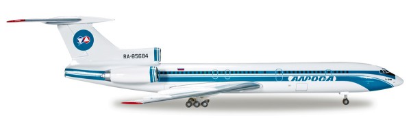 Herpa Wings 530996 - Alrosa Mirny Air Enterprises Tupolev TU-154M - RA-85684 - 1:500