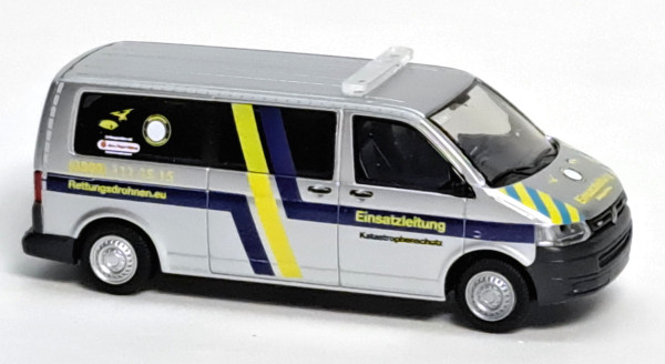 Rietze 53655 - Volkswagen T5 ´10 ELW Rettungsdrohnen - 1:87