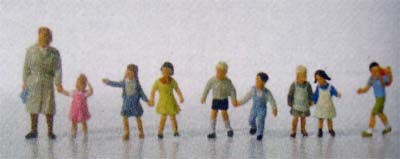 Vollmer 2266 - Kindergärtnerin und Kinder - H0 - Auslaufmodell