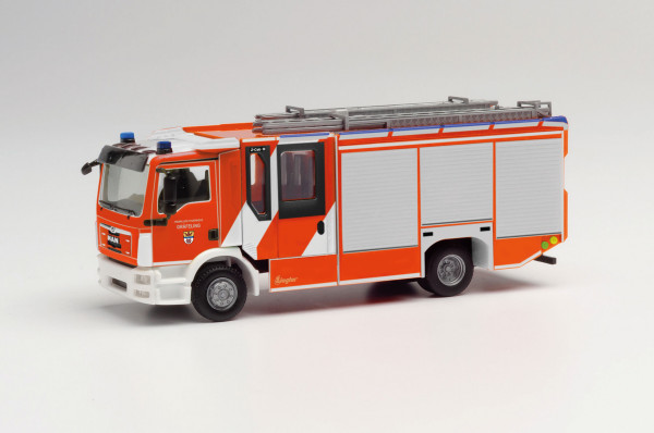 Herpa 096850 - MAN TGM Ziegler Z-Cab „Feuerwehr Gräfelfing“ - 1:87