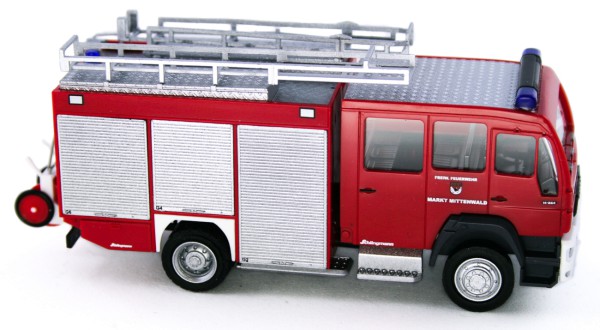 Rietze 68266 - Schlingmann MAN HLF 16 FW Mittenwald - 1:87