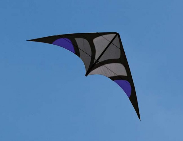 Spiderkites Lenkdrachen Tibellus - blau - Spannweite 185 cm