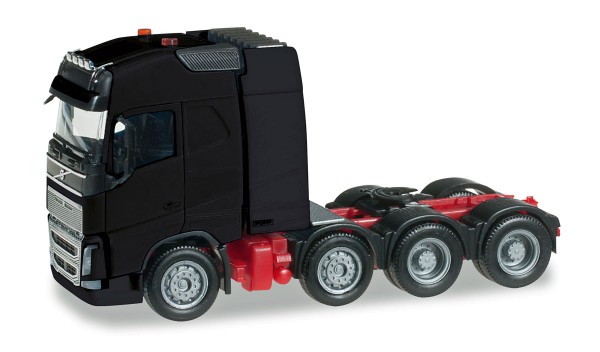 Herpa 304788-002 - Volvo FH 16 Gl. Schwerlast-Zugmaschine, schwarz - 1:87