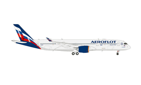 Herpa Wings 570978 - Aeroflot Airbus A350-900 - VQ-BFY "P. Tchaikovsky" - 1:200