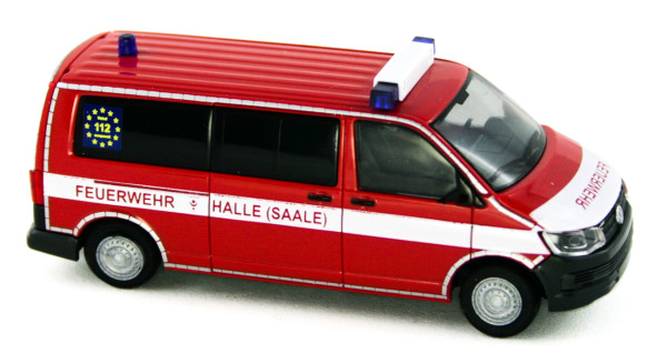 Rietze 53705 - Volkswagen T6 Feuerwehr Halle/Saale - 1:87