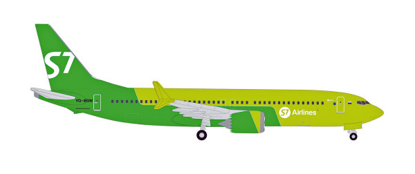 Herpa Wings 534260 - S7 Airlines Boeing 737 Max 8 - VQ-BGW - 1:500