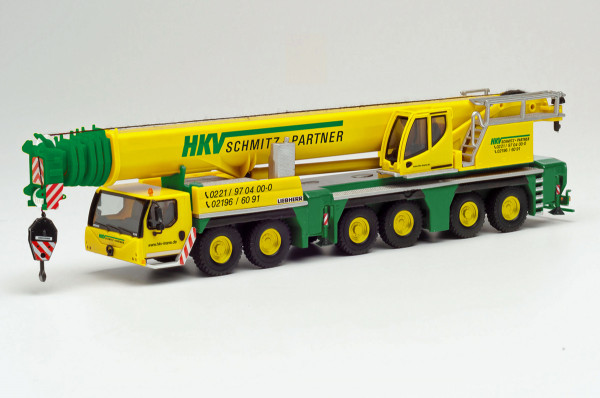 Herpa 312882 - Liebherr LTM 1300-6.2 Mobilkran &quot;HKV Krane&quot; - 1:87