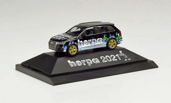 Herpa 102179 - Audi Q7 "Herpa Weihnachts-PKW 2021" - 1:87