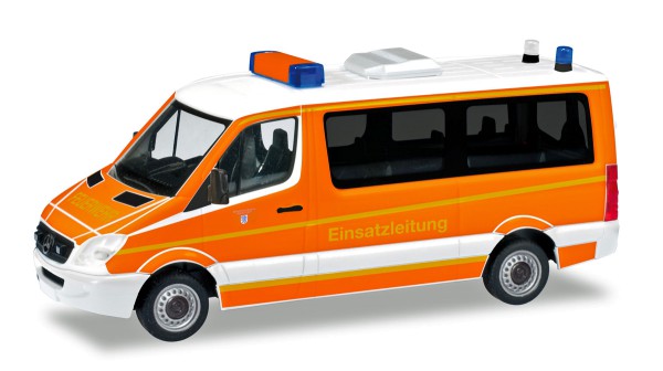 Herpa 093898 - Mercedes-Benz Sprinter Einsatzleitwagen "Feuerwehr Ingolstadt" - 1:87