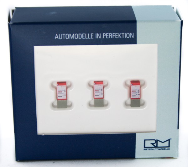 Rietze 16402 - Fahrkartenautomat Rhätische Bahn (CH) 3 Stück - 1:160
