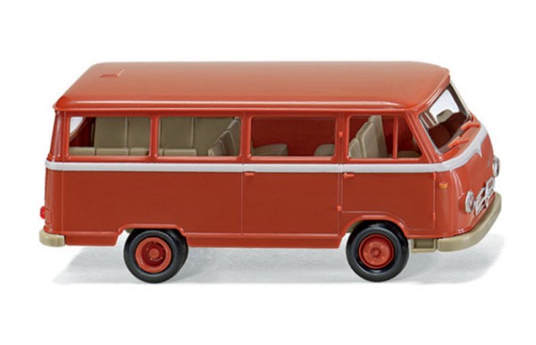 Wiking 0270 99 - Borgward 611 Bus - korallenrot - H0