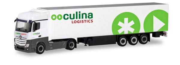 Herpa 311441 - Mercedes-Benz Actros Bigspace Kühlkoffer-Sattelzug "Culina Logistics" - 1:87