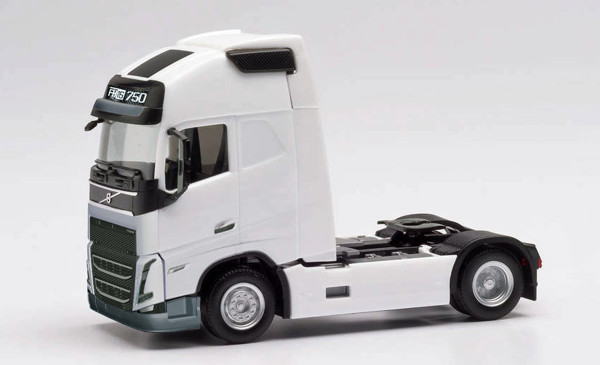 Herpa 313346 - Volvo FH 16 Gl. XL 2020 Basic-Zugmaschine, weiß - 1:87