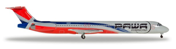 Herpa Wings 531603 - PAWA Dominicana McDonnell Douglas MD-83 - HI989 - 1:500