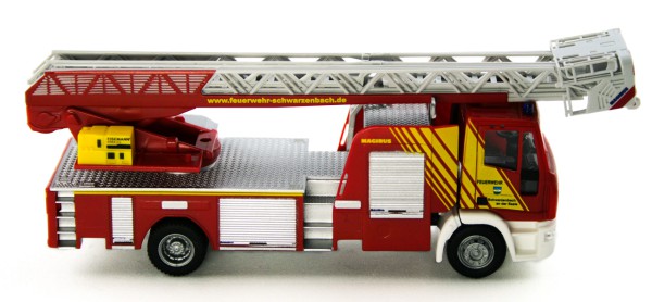 Rietze 68564 - Magirus DLK FW Schwarzenbach a.d. Saale - 1:87