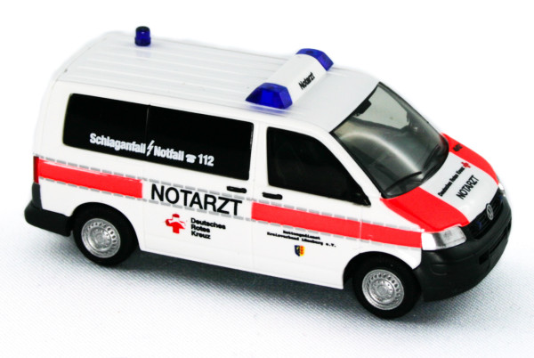 Rietze 51923 - Volkswagen T5 Notarzt DRK Lüneburg - 1:87