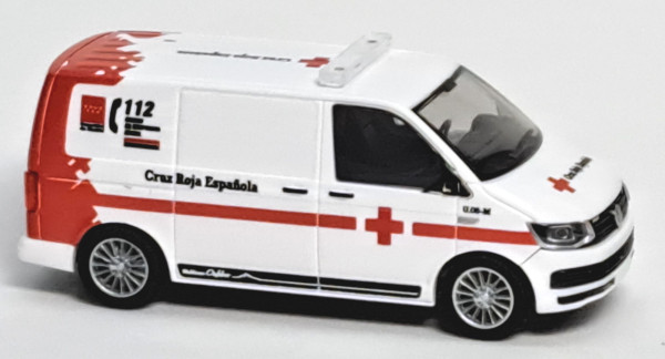 Rietze 53900 - Volkswagen T6 Cruz Roja Espanola (ES) - 1:87