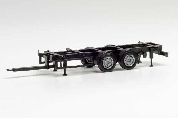 Herpa 085274 - Teileservice Fahrgestell Tandem-Anhänger für 7,82m Wechselaufbauten - 1:87