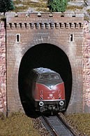 Vollmer 42501 - Tunnelportal 1gleisig - H0 (2501)