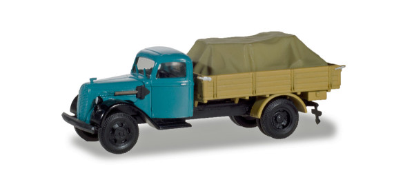 Herpa 310291 - Ford V 3000 Pritschen-LKW mit Ladung unter Plane - 1:87