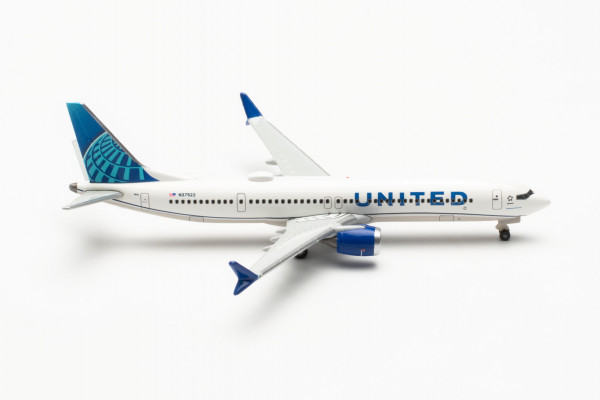 Herpa Wings 536691 - United Airlines Boeing 737 Max 9 – N37522 - 1:500